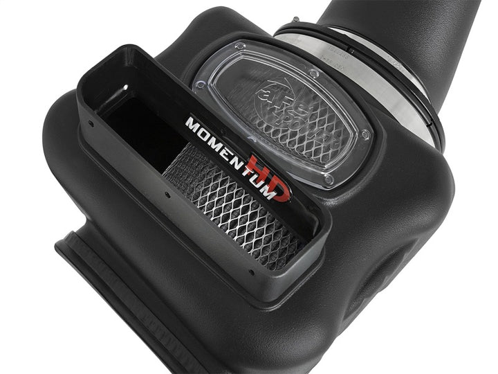 aFe Momentum HD Pro DRY S 2017 GM Diesel Trucks V8-6.6L Cold Air Intake System - Bull Strap