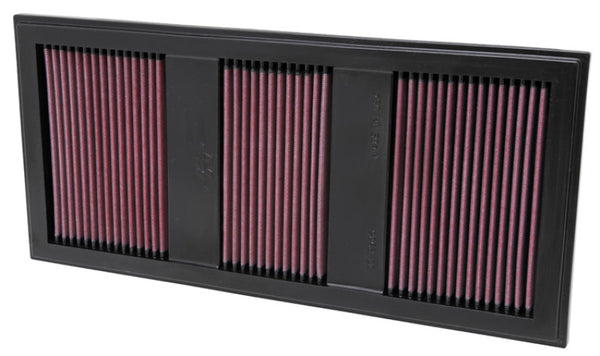 K&N Replacement Air Filter 11 Mercedes Benz C350/CLS350/E300/GLK350/ML350/S350 / 11-12 E350/SLK350 - Bull Strap