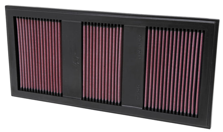 K&N Replacement Air Filter 11 Mercedes Benz C350/CLS350/E300/GLK350/ML350/S350 / 11-12 E350/SLK350 - Bull Strap