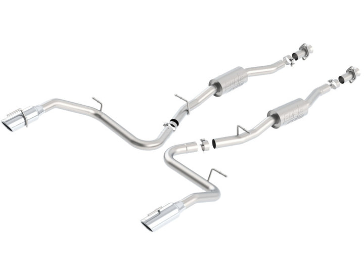 Borla 99-04 Ford Mustang Cobra 4.6L/5.4L V8 MT RWD ATAK SS Catback Exhaust - Bull Strap