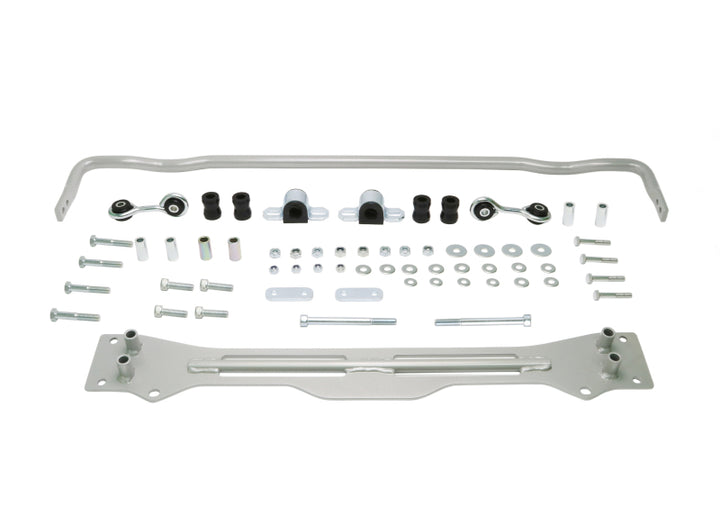 Whiteline 96-00 Honda Civic EJ & EK (Will Not Fit 01+) Rear 22mm X Heavy Duty Adjustable Swaybar - Bull Strap