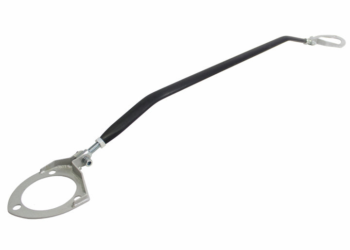 Whiteline 09+ Lancer Ralliart Front adjustable strut tower brace - Bull Strap