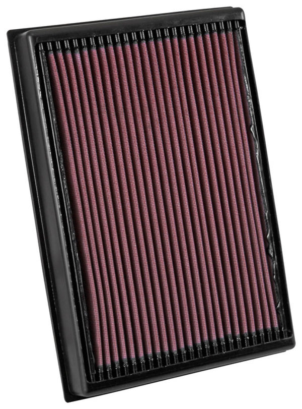 K&N 2016 Nissan Titan XD V8-5.0L Replacement Drop In Air Filter - Bull Strap