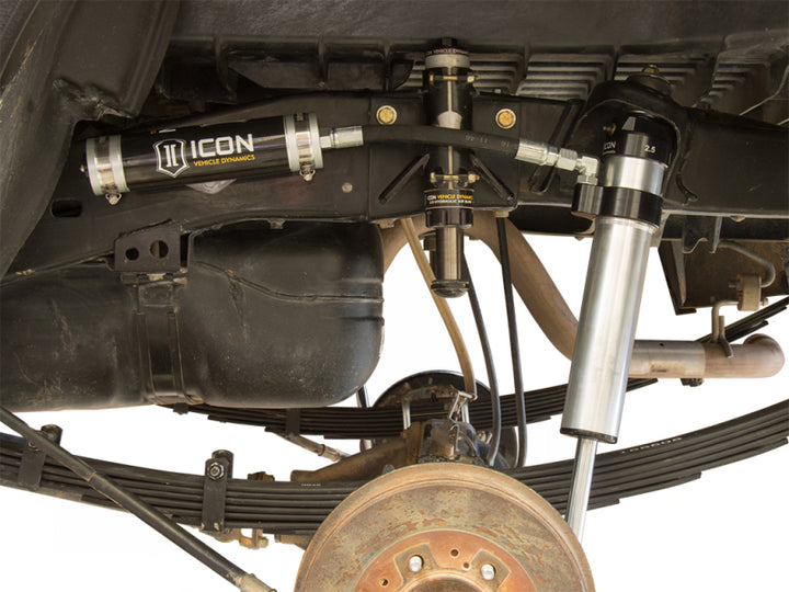 ICON 2005+ Toyota Tacoma RXT Rear 2.5 Series Shocks RR - Pair - Bull Strap