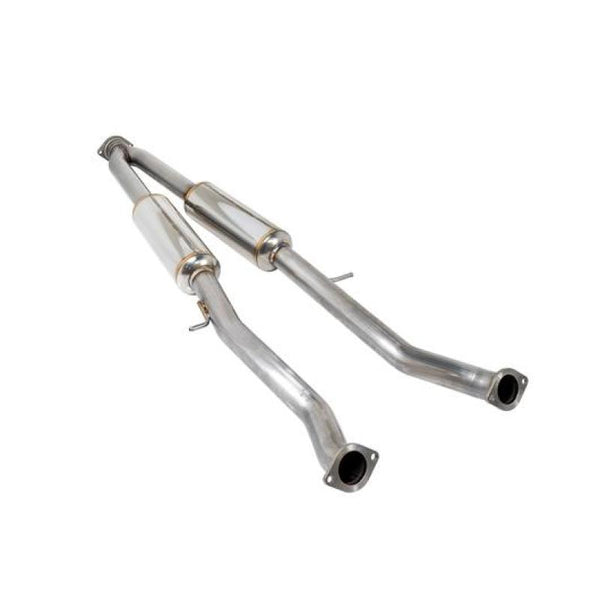 Remark 2017+ Infiniti Q50 (2WD) Resonated Mid Pipe - Bull Strap