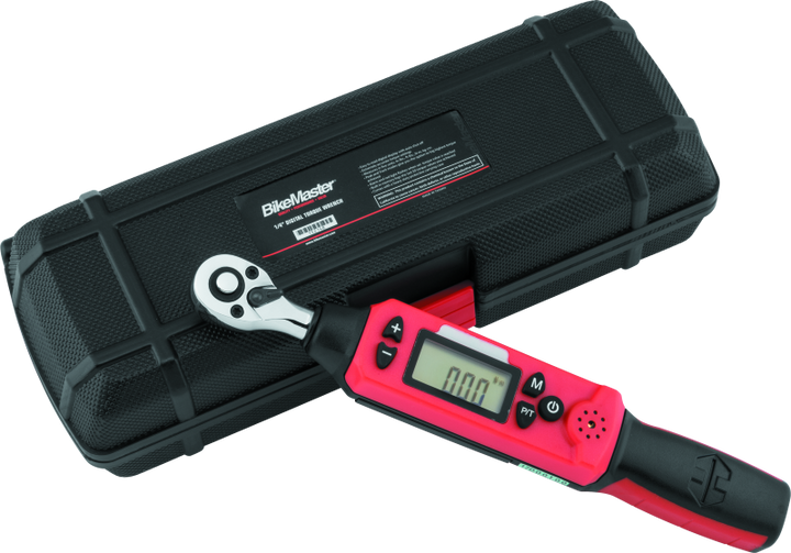 BikeMaster 1/4in Digital Torque Wrench - Bull Strap
