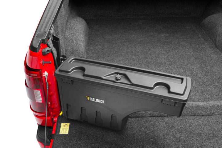 UnderCover 15-20 Ford F-150 Drivers Side SwingH1128-H1157 Case - Black Smooth - Bull Strap