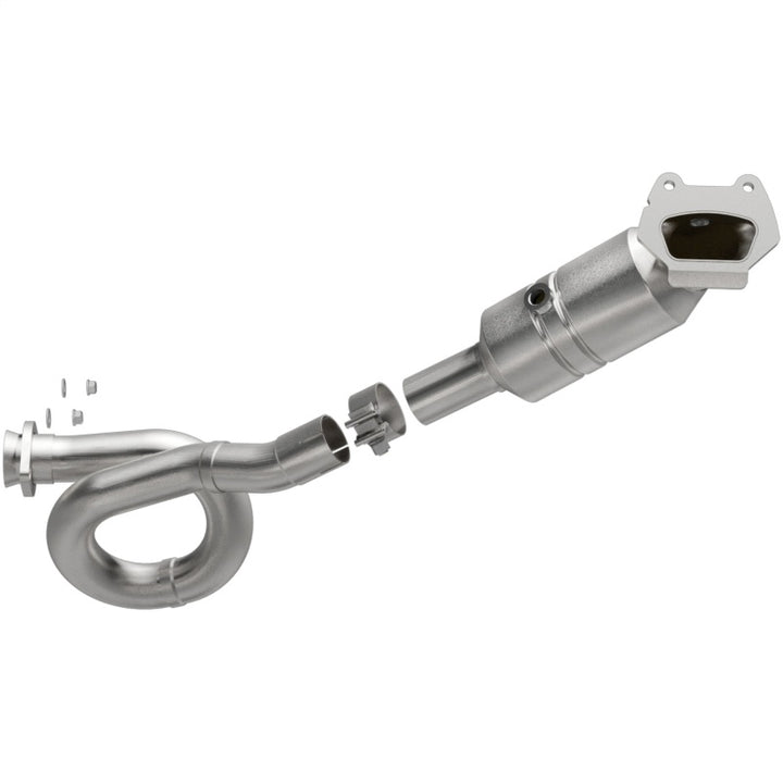 MagnaFlow Conv Direct Fit OEM 12-17 Jeep Wrangler 3.6L Underbody - Bull Strap