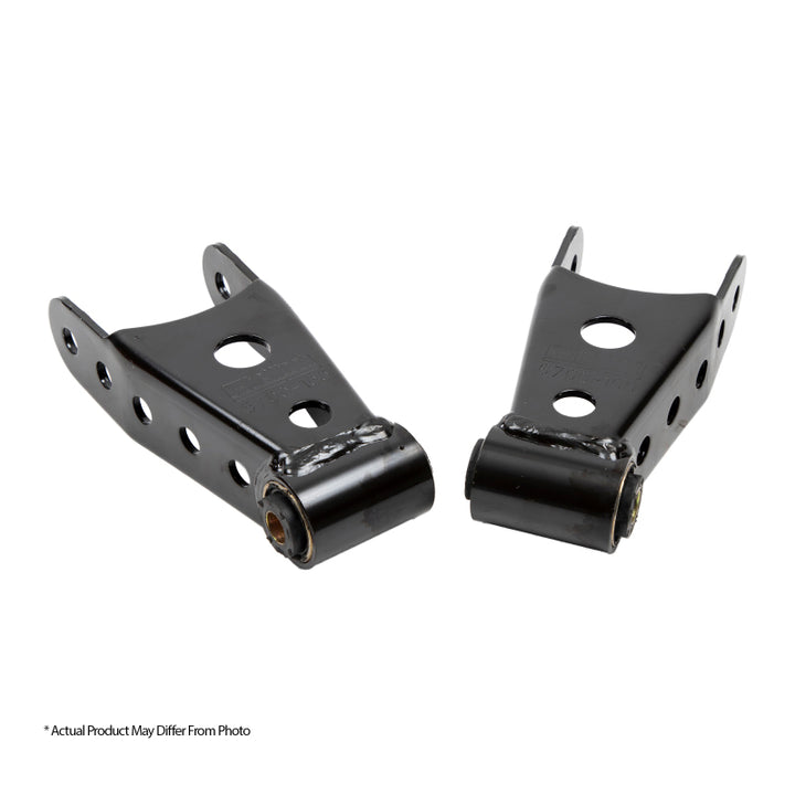 Belltech SHACKLE KIT 2019+ SIlverado / Sierra 2WD/4WD 2in Drop - Bull Strap