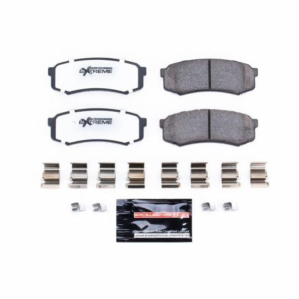 Power Stop 03-22 Toyota 4Runner Rear Z36 Truck & Tow Brake Pads w/Hardware - Bull Strap