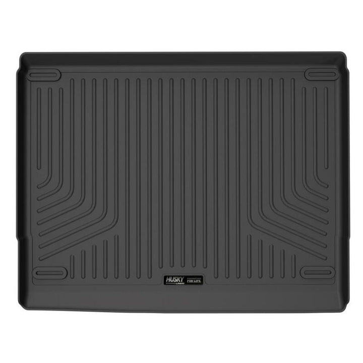 Husky Liners 2021 Ford Bronco 4 Door Weatherbeater Cargo Liner - Black - Bull Strap