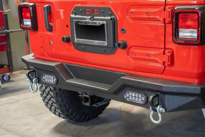 DV8 Offroad 2018+ Jeep Wrangler JL Spare Tire Delete Kit - Bull Strap