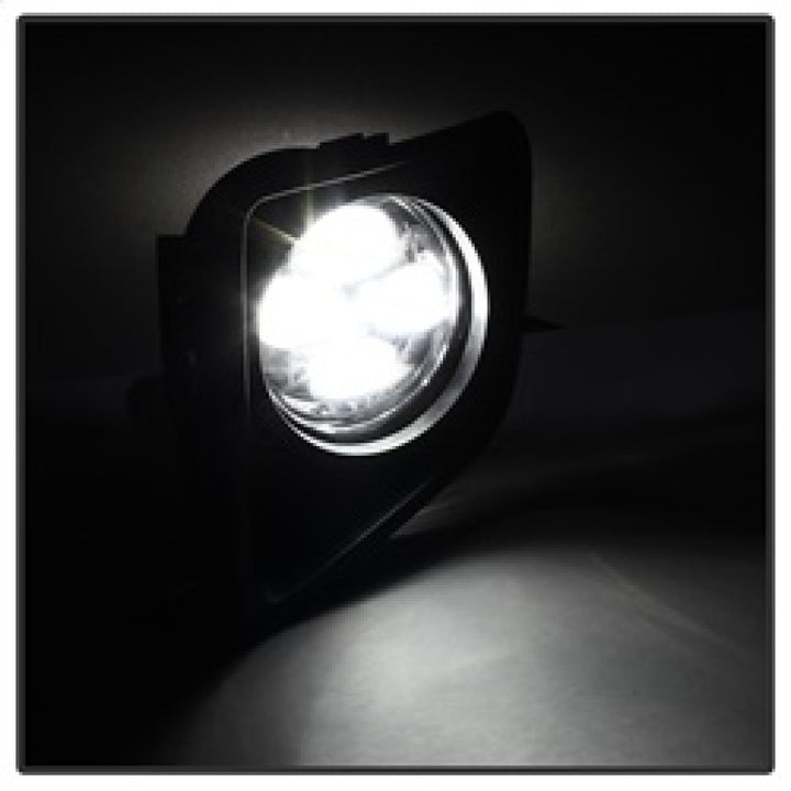 Spyder Toyota Tundra 2014-2016 Daytime DRL LED Running Fog Lights w/Switch Clear FL-DRL-TTU14-C - Bull Strap