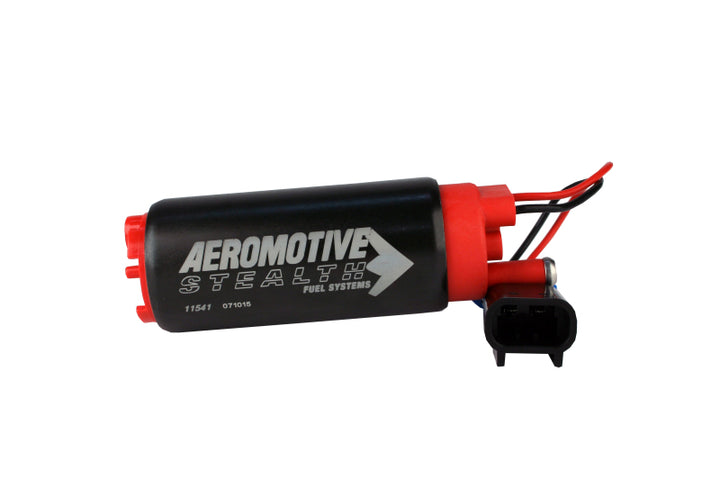 Aeromotive 340 Series Stealth In-Tank E85 Fuel Pump - Offset Inlet - Bull Strap