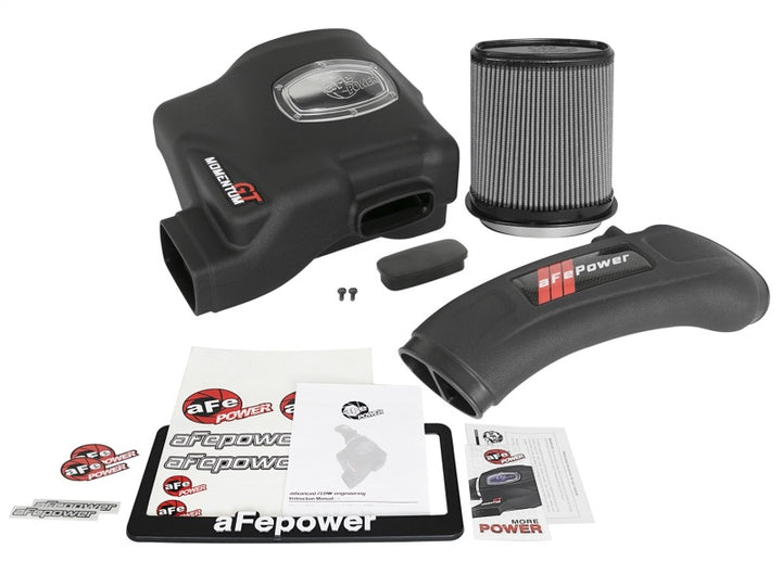 aFe Momentum GT Pro DRY S Cold Air Intake System 11-13 BMW 335i E90/E87 I6 3.0L (N55) - Bull Strap