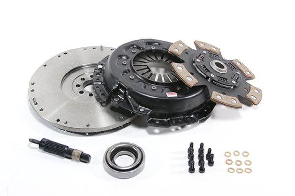 Competition Clutch Nissan 240SX SR20DET 250mm 6 Puck Disc White Bunny Upgrade Kit - Bull Strap