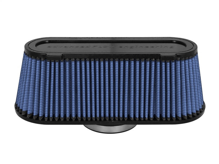 aFe MagnumFLOW Air Filters IAF P5R A/F P5R 3-7/8F x (14x5-1/2)B x (12x3-1/2)T x 5H - Bull Strap