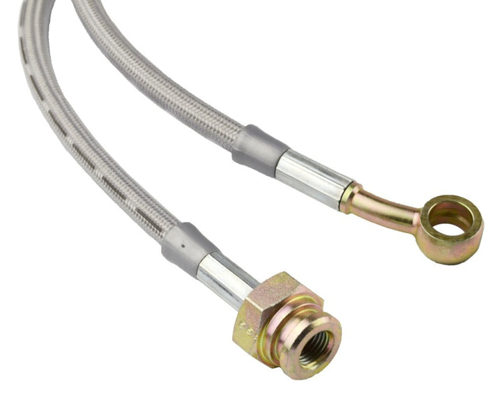 Goodridge 00-06 Chevrolet Tahoe (w/Rear Disc w/o Stabila Trak) Stainless Steel Brake Line Kit - Bull Strap