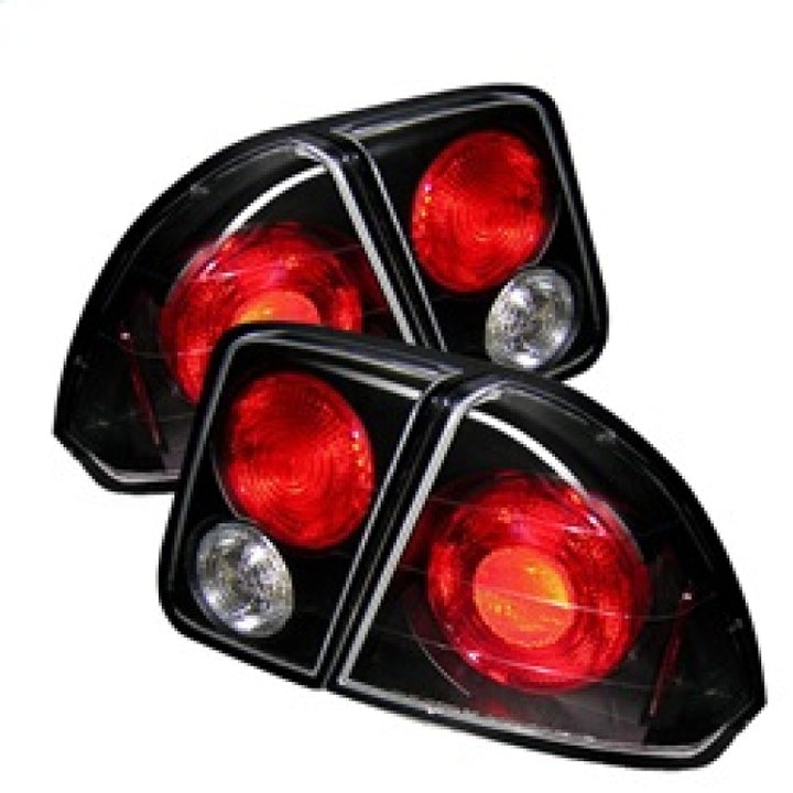 Spyder Honda Civic 01-05 4Dr Euro Style Tail Lights Black ALT-YD-HC01-4D-BK - Bull Strap