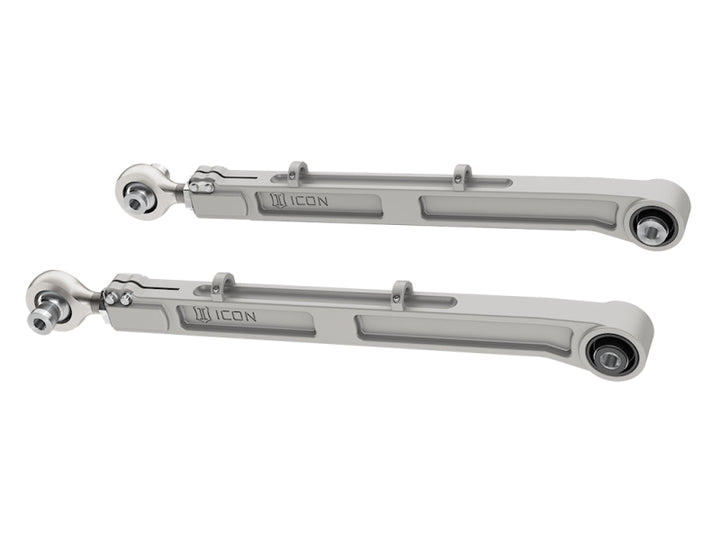 ICON 2021+ Ford Bronco Billet Rear Lower Link Kit - Bull Strap