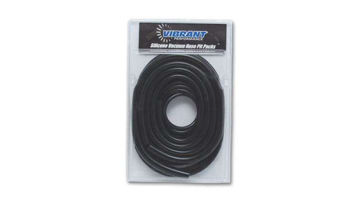 Vibrant Silicon vac Hose Pit Kit Blk 5ft- 1/8in 10ft- 5/32in 4ft- 3/16in 4ft- 1/4in 2ft-3/8in - Bull Strap