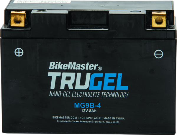 BikeMaster TruGel Battery - MG9B-4 - Bull Strap