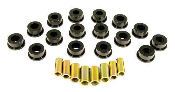 Prothane 84-96 Chevy Corvette Rear Control Arm Bushings - Black - Bull Strap