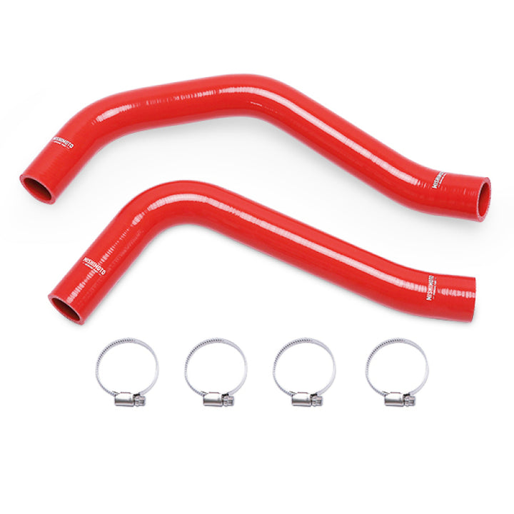 Mishimoto 05-15 Toyota Tacoma 4.0L V6 Red Silicone Hose Kit - Bull Strap