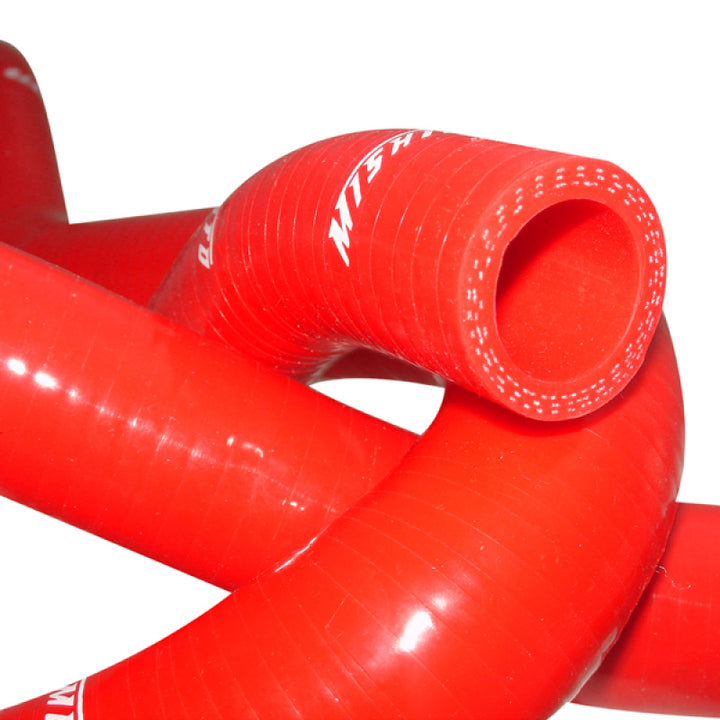Mishimoto 06+ Honda Civic SI Red Silicone Hose Kit - Bull Strap