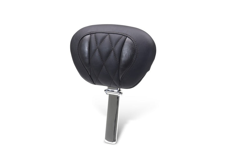 Mustang 23-25 Harley CVO Road Glide (ST) Super Touring Deluxe Diamond Driver Backrest - Bull Strap