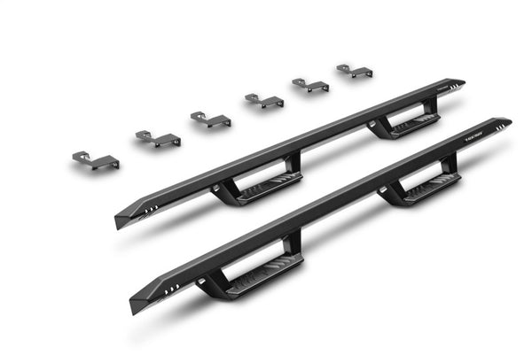 N-Fab EPYX 2019 Chevy/GMC 1500 Crew Cab - Cab Length - Tex. Black - Bull Strap