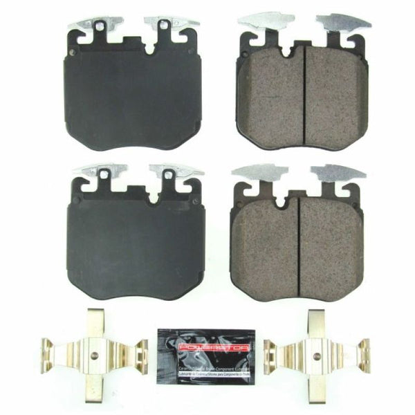 Power Stop 17-19 BMW 540i Front Z23 Evolution Sport Brake Pads w/Hardware - Bull Strap