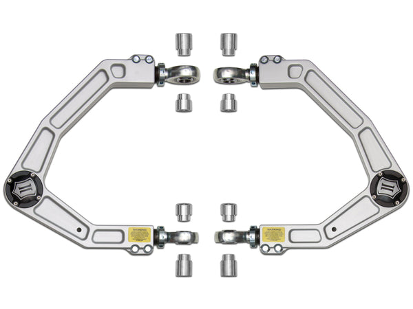 ICON 2010+ Ford Raptor Billet Upper Control Arm Delta Joint Kit - Bull Strap