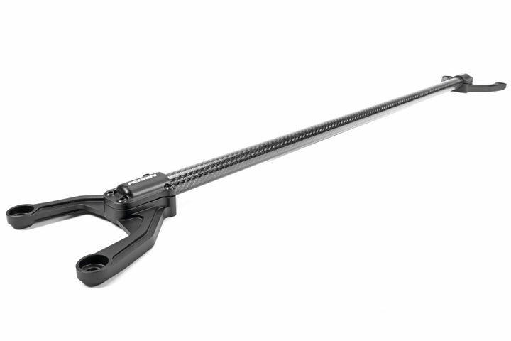 PERRIN 15-21 Subaru WRX/STI Rear Shock Tower Brace - Carbon Fiber - Bull Strap