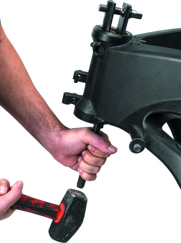 BikeMaster Steering Stem Bearing Removal Tool - Bull Strap