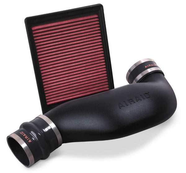 Airaid 05-06 Chevy / GMC / Cadillac 4.8/5.3/6.0L Airaid Jr Intake Kit - Dry / Red Media - Bull Strap