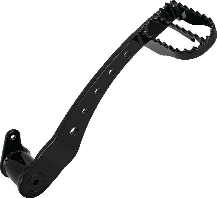 Burly Brand MX Brake Pedal - Black - Bull Strap