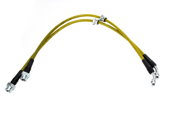 ISR Performance Stainless Steel Front Brake Lines - Nissan 240sx (S13/S14) - Bull Strap