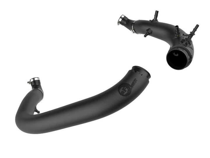 aFe Power 17-20 Ford Raptor 3.5L V6 Turbo Inlet Pipes - Bull Strap