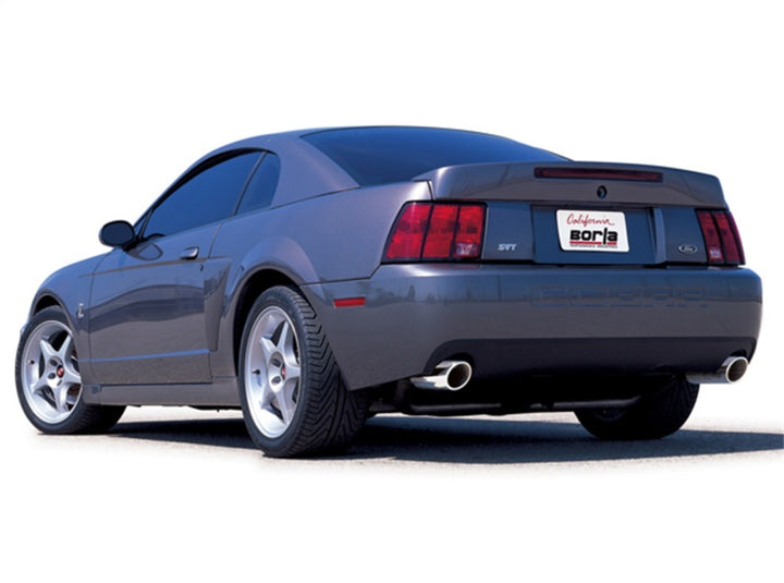 Borla 99-04 Ford Mustang Cobra 4.6L/5.4L V8 MT RWD ATAK SS Catback Exhaust - Bull Strap