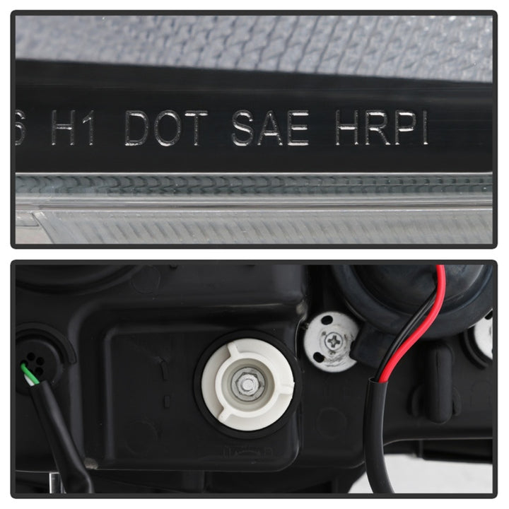 Spyder 16-18 Honda Civic 4Dr w/LED Seq Turn Sig Lights Proj Headlight - Black - PRO-YD-HC16-SEQ-BK - Bull Strap