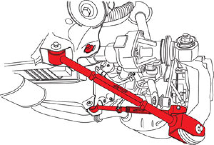 SPC Performance 2015+ Acura TLX Rear Adjustable Arm and Toe Cam Set - Bull Strap