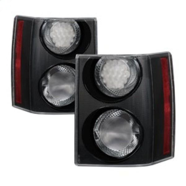 xTune Land Rover Range Rover 06-09 Euro Style Tail Lights Clear ALT-JH-LRRRS06-CL - Bull Strap