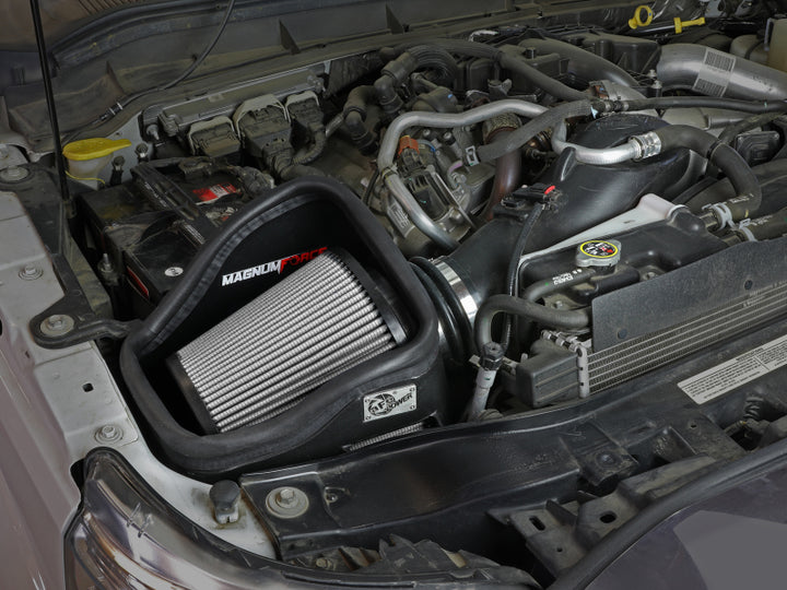aFe MagnumFORCE Intakes Stage-2 PDS AIS PDS Ford Diesel Trucks 11-15 V8-6.7L (td) - Bull Strap