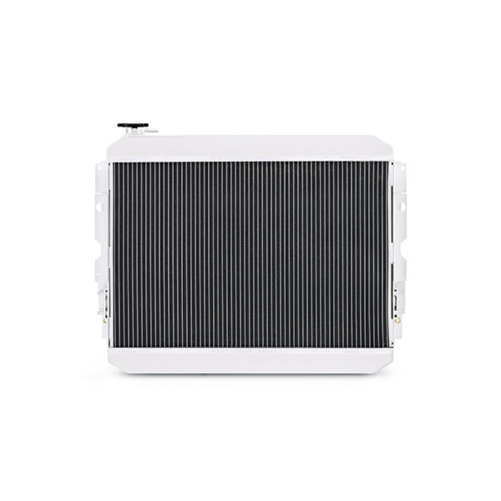 Mishimoto 81-90 Toyota Land Cruiser FJ60 Aluminum Radiator - Bull Strap
