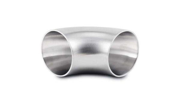 Vibrant 2.0in OD T304 SS 90 Deg Mandrel Bend Elbow (2.0in Centerline Radius) - Bull Strap
