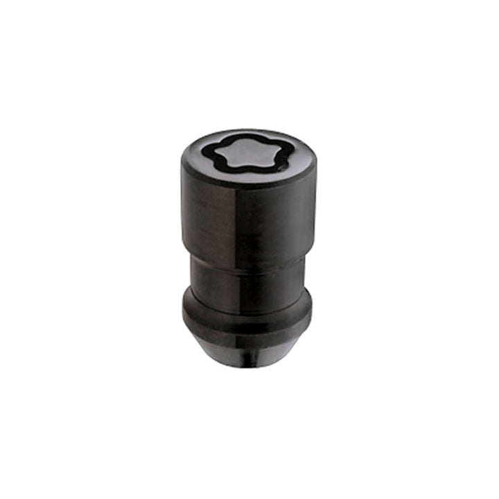 McGard Wheel Lock Nut Set - 5pk. (Cone Seat) M12X1.5 / 3/4 Hex / 1.46in. Length - Black - Bull Strap