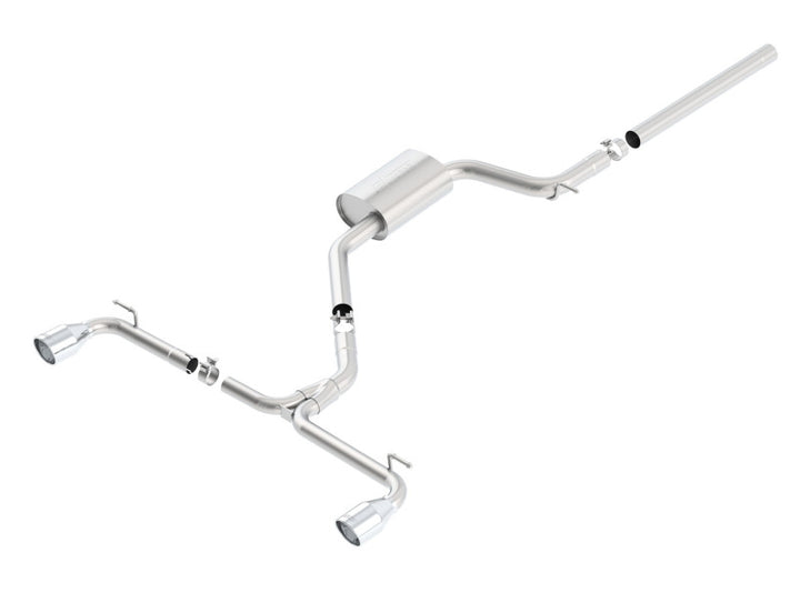 Borla 2015 VW GTI 2.0T AT/MT SS Catback Exhaust - Bull Strap