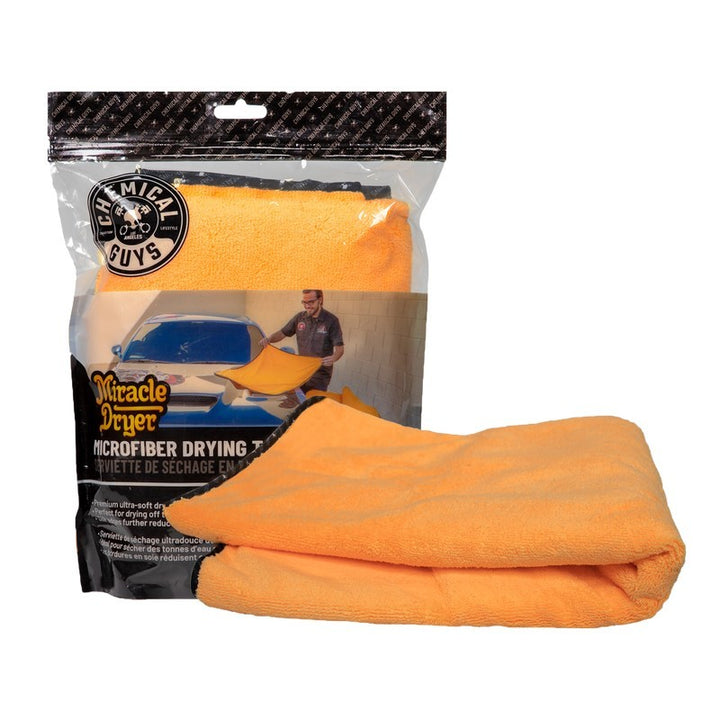 Chemical Guys Miracle Dryer Microfiber Towel - 36in x 25in - Bull Strap