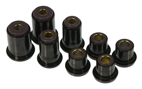 Prothane 66-74 GM 1.650in OD Front Control Arm Bushings - Black - Bull Strap